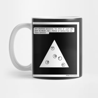 Photons in prism Mug